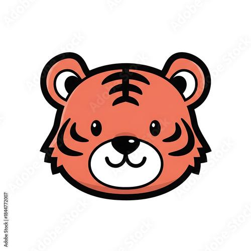 Cute Tiger Head. (1)