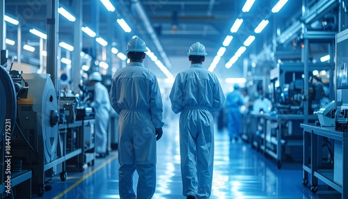 people are working in the factory