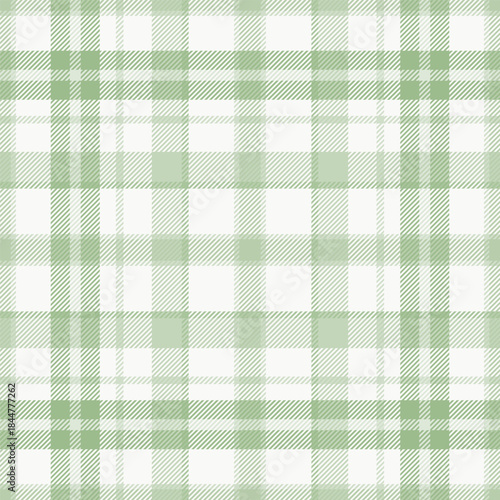 Sage plaid seamless pattern. Repeated patterns check ekose. Repeating checks fabric. Design prints plaids. Checker square line. Tartan repeat textile. Vichi cloth scottish flannel. Vector illustration