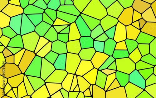 abstract vector stained-glass mosaic background