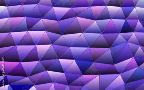 abstract vector geometric triangle background