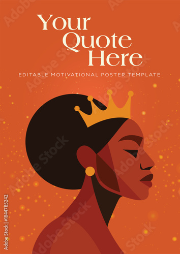 Black Queen Poster Design