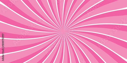 Dark Hot Pink color and white color Sunburst for the background. flag of japanese. The rising sun.