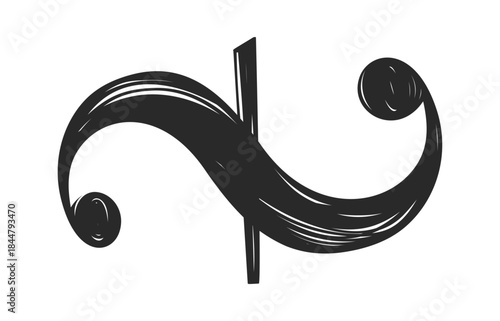 Music doodle rhythmic clarity design