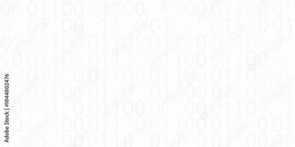 Obraz premium Stream binary code. Binary code matrix. Background on screen from numbers 0 and 1. Computer matrix. Numbers on screen.