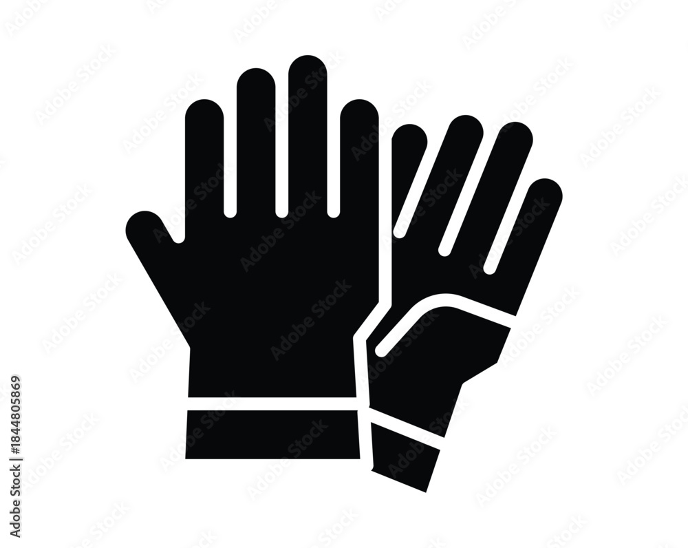 Obraz premium Hands Symbol Icon Representing Family Bond and Care for Children