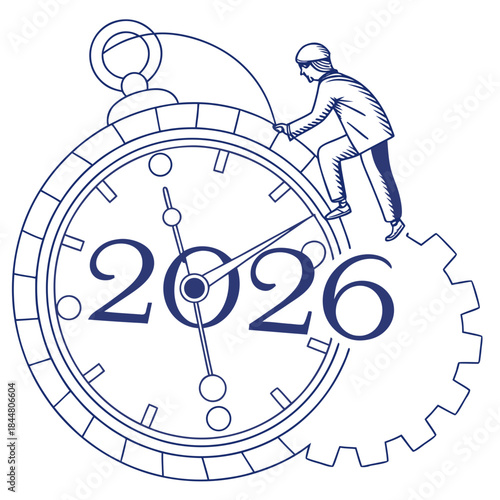 Vintage Sunburst Landscape Vector: Serene Sunset/Sunrise, Layered Hills, Pine Tree Silhouette, and Retro Nature Art for Outdoors Graphics