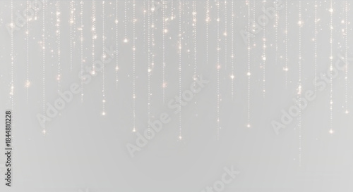 Shooting stars, glittering sparks. Yellow particles with tails of scattered small particles falling down on transparent background. Shining golden dust bokeh png with flare, blur confetti. 