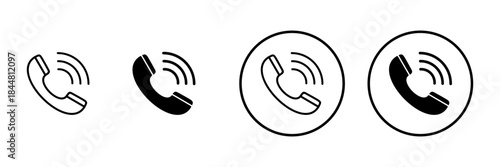 Call icon vector. telephone sign and symbol. phone icon. contact us