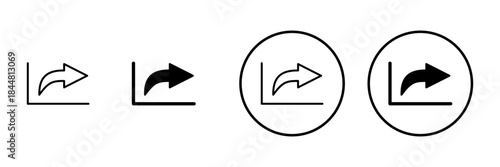 Share icon vector. Sharing sign and symbol