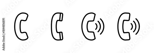 Call icon vector illustration. telephone sign and symbol. phone icon. contact us