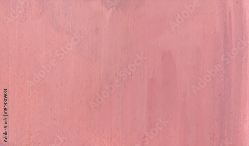 Horizontal pink background with gouache paints strokes.