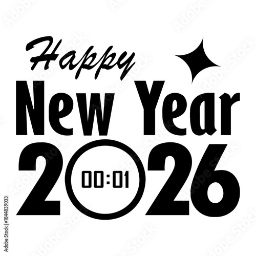 new year Line Icon