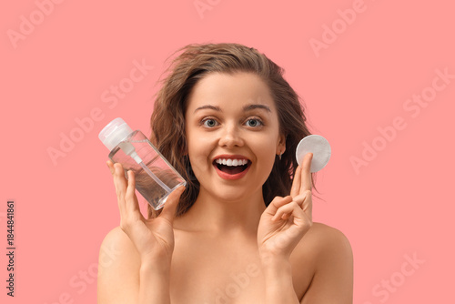 Beautiful young woman with ...
