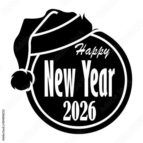 new year Solid icon