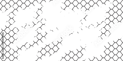Mesh texture for fishing nets. Grunge pattern for sportswear or soccer goal, volleyball net, basketball hoop, hockey, athletics. Mesh background