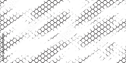 Mesh texture for fishing nets. Grunge pattern for sportswear or soccer goal, volleyball net, basketball hoop, hockey, athletics. Mesh background