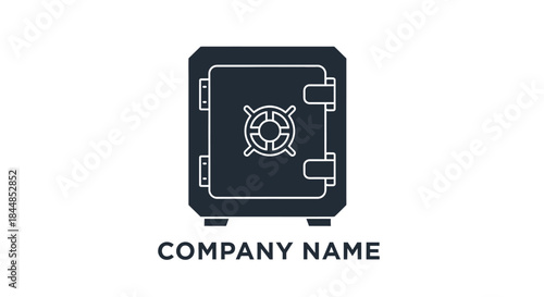 Secure Safe Box Icon for Financial Security and Data Protection.