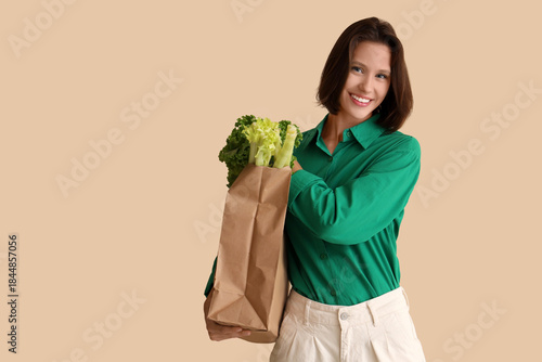 Beautiful young happy woman...