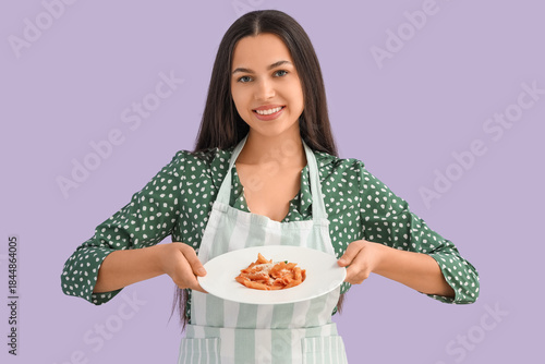 Young woman with tasty past...