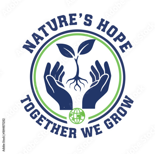 stamp with the text of the world