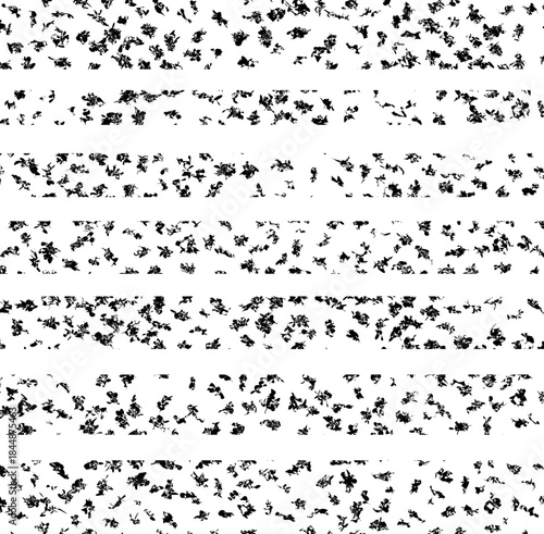 The texture consists of noisy, spotted stripes
