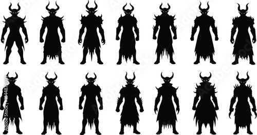 Fantasy Game Character Design, Monster, Devil, Halloween, Horror, and Mythology Collection