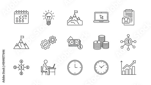 Medical icons and symbols vector set for web and business design