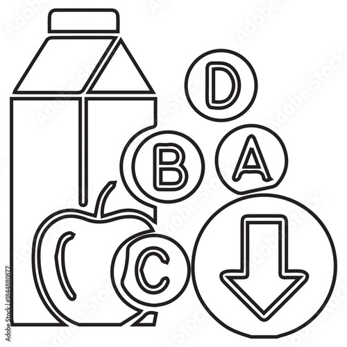 Food Nutrition Label Symbol