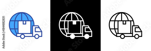 Delivering threestyle icon