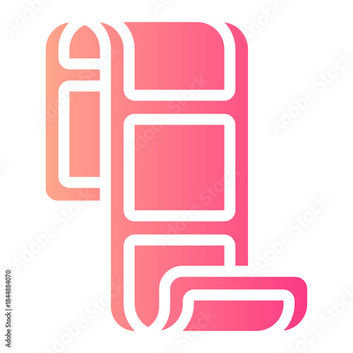 camera roll gradient icon