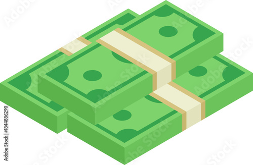 A bundle of banknotes