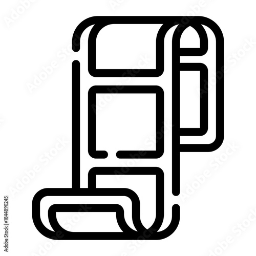 camera roll line icon