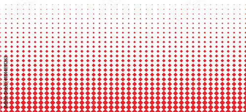 Seamless red polka dot pattern illustration for retro fabric texture or vintage tablecloth backdrop design