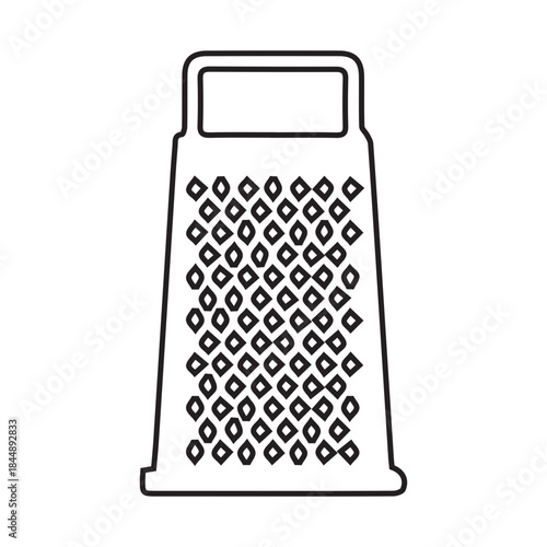 kitchen grater illustration