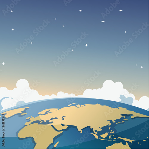 View of planet earth