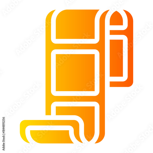 camera roll gradient icon