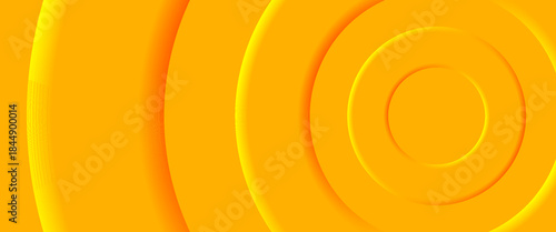 gradient circle background. vibrant abstract background with a warm yellow orange gradient.