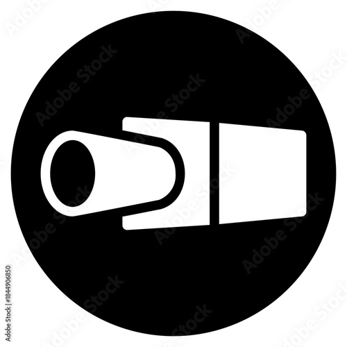 filming glyph icon