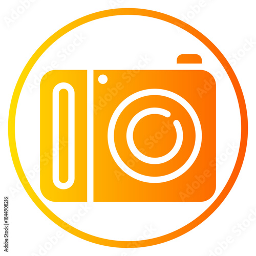 camera gradient icon