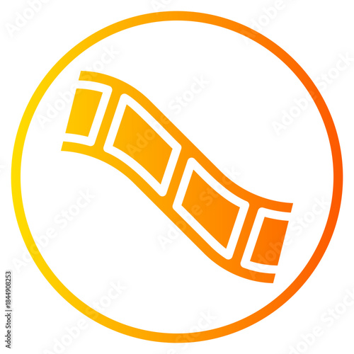 reel gradient icon