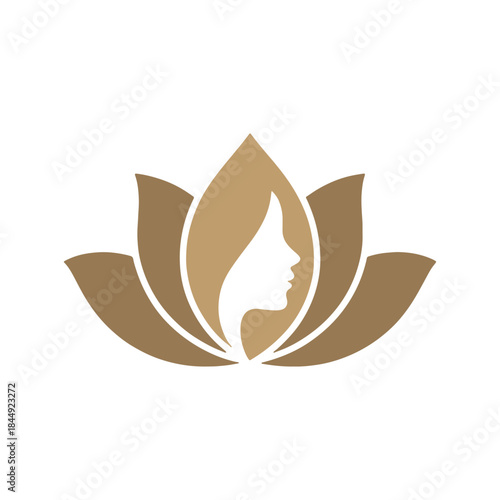 Modern Beauty Care Logo Icon Design