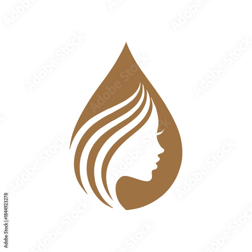 Modern Beauty Care Logo Icon Design
