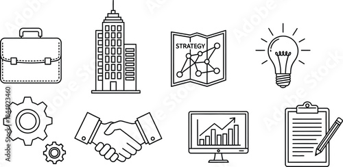 A minimalist image representing a digital vector file format used in graphic design