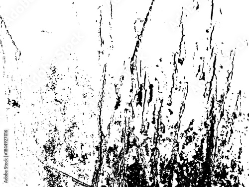 Black and white abstract background with scratches and grunge texture EPS10.