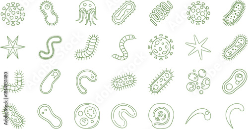 Wine, Vineyard and Winemaking Line Icons Set, Including Grapes, Cheese, Bottle, Glass, Farmer, Village, and Production Press in Outline Style, Isolated.
