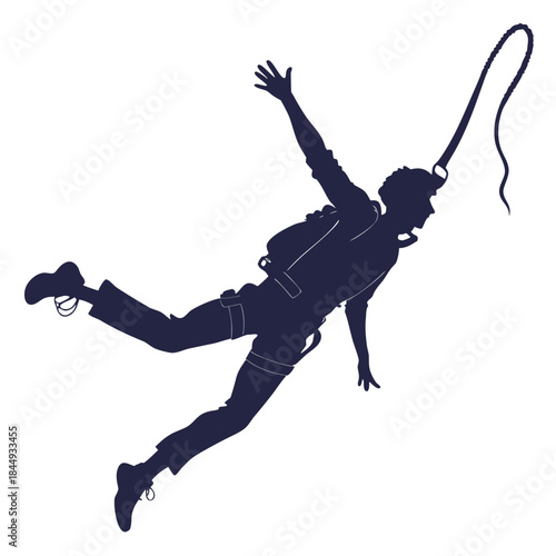 bungee-jumper-silhouette-isolated-on-pure-white-ba.eps