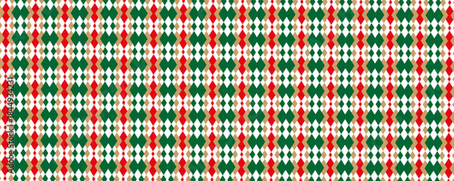Vintage green candy cane stripes Christmas holiday Vector Pattern. Retro french horizontal ticking stripes green white seamless pattern.vector Eps10