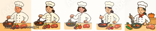 Chef Cooking