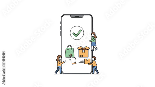 Mobile Shopping, E-commerce, and Product Confirmation